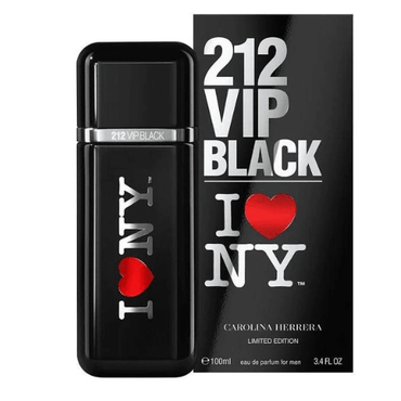 Carolina Herrera 212 Vip Black I Love Ny Edp 100ml - The Scents Store